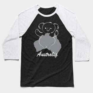 Cute Koala Baseball T-Shirt